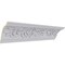 Ekena Millwork 3 7/8"H x 3 3/4"P x 5 3/8"F x 94 1/2"L, (12" Repeat), Medway Crown Moulding MLD04X04X05ME - alternate 3